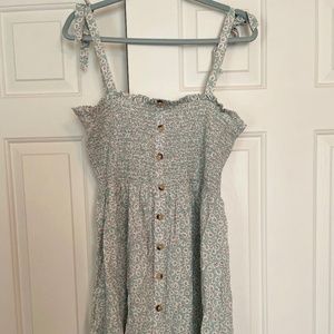 Blue ASOS *with tags* smocked sundress